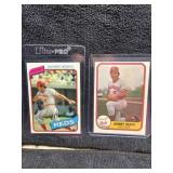 Johnny Bench 2 Card Lot