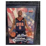 2004 LeBron James USA Card