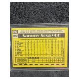 1990 Sammy Sosa Card Error no front picture