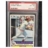 1979 Topps Johnny Bench PSA 6