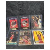 Qty 6 Michael Jordan cards