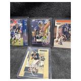 Qty 4 Brian Urlacher Autographed cards no