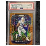 2020 Panini Prizm Jonathan Tayler PSA 10 lazer