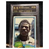 1981 Topps Rickey Henderson FCG 8.5 graded