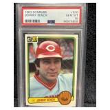 1983 Donruss Johnny Bench PSA 10