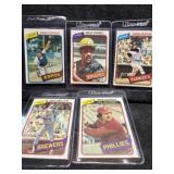 1980 Topps Star Lot (5) Cards