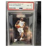 2019 Panini Prizm Zion Williamson PSA 8 RC