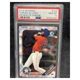 2019 Bowman Yordan Alvarez PSA 10 Prospect