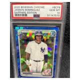 2020 Bowman Chrome Jasson Dominguez PSA 10