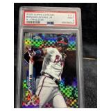2020 Topps Chrome Ronald Acuna PSA 9 X-Fractor