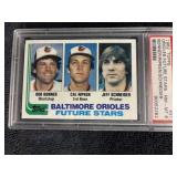 1982 Topps Cal Ripken RC PSA 8