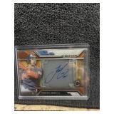 2016 Topps Strata Francisco Lindor Auto 79/125