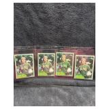 1982/82 Topps Larry Bird lot of 4 clean cards