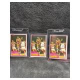 1981/82 Topps Magic Johnson (3) card lot off