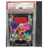 2021 Trey Lance RC Patch # 20/125 PSA 8
