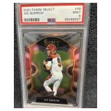 2020 Joe Burrow RC PSA 9 Panini Select