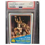 1972 Topps Kareem Abdul-Jabbar All Star PSA 4