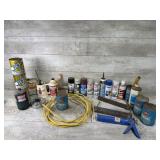 Miscellaneous Fluids, 12/3 Wire, Caulk Gun