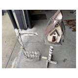 Birdhouse, fence decor