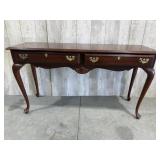 Queen Anne style console table
