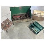Camping stove, fireplace logs