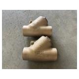 3 inch brass check valves