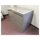 2 Drawer Metal Filing Cabinet
