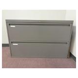 2 Drawer Metal Filing Cabinet