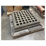 Steel storm drain and parts