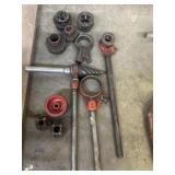 Ridgid pipe threading tools