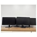 (4) Samsung Computer Monitors