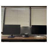 (3) Computer Monitors