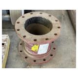Flanged reducer