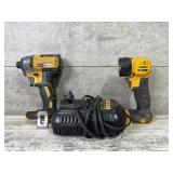 Dewalt 20V Impact Driver, Flashlight, Charger