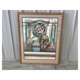 Large Framed Artwork