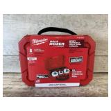 Milwaukee 8Pc Bi-Metal Hole Saw Kit - New