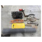 Rope ladder horn chicken wire and more