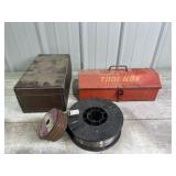 Tool Boxes Contents and Welding Wire