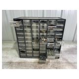 Small Fastener Organizer With Various Nuts And