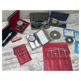 Dial thickness gauges, telescoping gauges