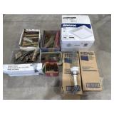 Nails ventilation fan new and soap dispensers
