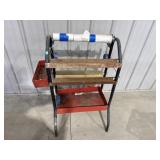 Car paint booth paper dispenser