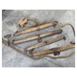 Antique single tree harnesses