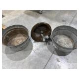 Wash tubes and sink