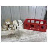 CocaCola Crate and Boxes of Screws