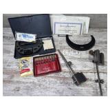 Micrometers, surface gauge