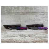 (2) Fixed Blade Knives