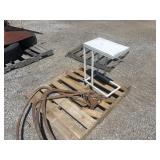 Metal Table Antique Hay Forks