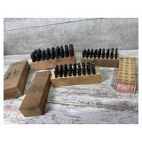Steel letter stamps