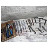 T-handle valve tappets, files